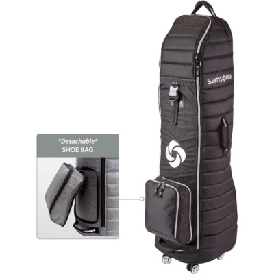 Golf Premium Quilted Golf Travel Cover, Midnight Black - Image 1 of 4