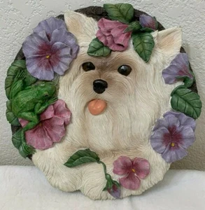Beautiful 2003 West Highland White Terrier Dog Wall Plaque 3D - Picture 1 of 6