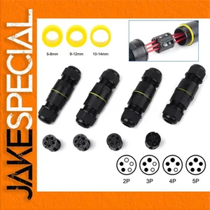 IP68 Mini Waterproof Connector 2-5 Pin Options - Zdjęcie 1 z 30
