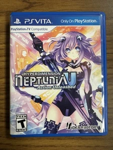 Hyperdimension Neptunia U: Action Unleashed (Playstation PS Vita, 2015) con custodia - Foto 1 di 5