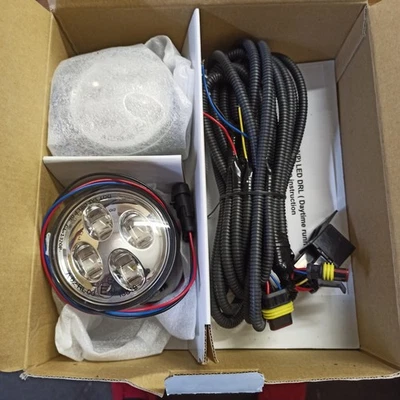 Set FOG NEBELSCHEINWERFER oder DRL LED  4 x 1W  Foglights Tagfahrlicht Taiwan - Bild 1 von 4