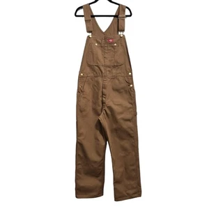 Dickies Overalls Brown sz 32/30 - Picture 1 of 8