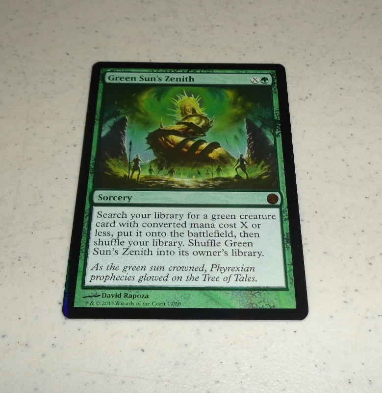 ~1x Green Sun's Zenith FOIL x1 ~NM~ From The Vault Magic the Gathering MtG~ - Image 1 of 1
