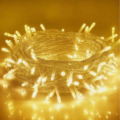 100-1000 LED Light Wedding String Garden Flash Waves Party Light Lamp Tree Decor - Image 1 of 4