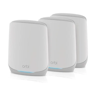 Netgear Orbi RBK763-100NAR AX5400 Mesh 1 Router + 2 Satellites Certified - Image 1 of 4