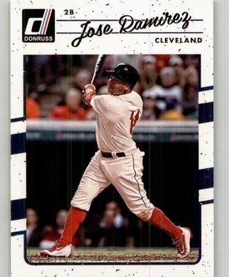 2017 Donruss Jose Ramirez #85 Cleveland Indians - Image 1 of 2
