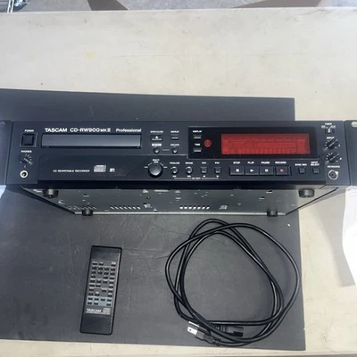 Tascam CD-RW900MKII Digital Coaxial RCA Headphone Jack Stereo CD Recorder - Image 1 of 4