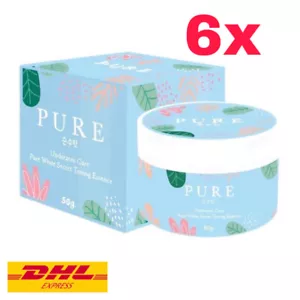 6x PURE Underarm Care Whitening Cream Smooth Armpit Deodorant Remove Odor 50g - Picture 1 of 9