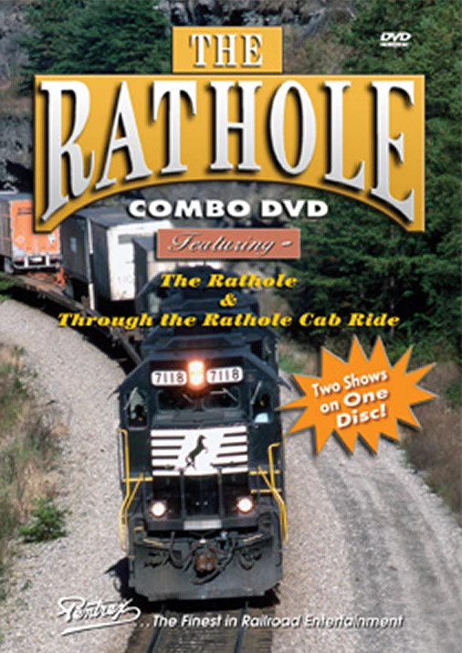 Rathole Combo DVD Pentrex Cab Ride Norfolk Southern NS Second District New River - Image 1 of 1
