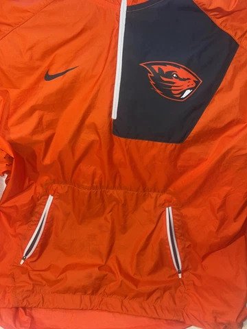 Nike Men’s Oregon State Beavers Vapor Fly Rush Windbreaker Jacket Size X-Large Cover