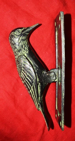 Brass Knocker Bell Collection Woodpecker Bird Handmade Finish Door Knocker MS41 Cover