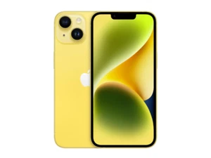 Apple iPhone 14 - 128GB YELLOW MR3Q3J/A Unlocked - ALL CARRIERS - JAPAN NEW - Picture 1 of 10
