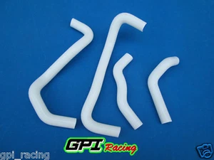 Fit HONDA ATC 250R ATC250R 1985 1986 85 3 wheeler radiator silicone hose WHITE - Picture 1 of 9