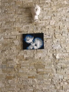 Quadro Dipinto a mano su tela ''BROTHERS '' firmato e autenticato - Foto 1 di 4