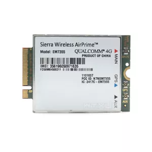 Scheda WWAN NGFF NGFF WWAN modulo Sierra Wireless AirPrime EM7355 Gobi 5000 per AT&T - Foto 1 di 4