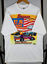 VTG ARIZONA x 92 DIRT NATIONALS INDY Size Large Deadstock Mens T Shirt USA Made