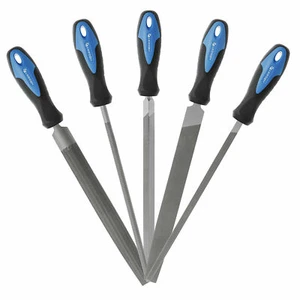 HÖGERT Dreiecksfeile Flachfeile Halbrundfeile Rundfeile Vierkantfeile 200 mm - Bild 1 von 6