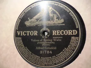 1908 Dedicated to ALFRED GRUNFELD Piano Strauss VOICES OF SPRING Grünfeld 31784 - Picture 1 of 1