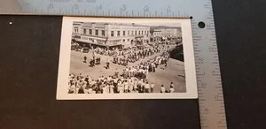 1920-30er RPPC Amerikanische Legion marschiert in Parade durch die Innenstadt von Prescott AZ - Bild 1 von 3