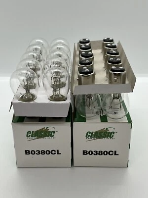 20 x 380 Car Stop & Tail Brake light Bulbs 12V 21/5W BAY15D - DOUBLE FILAMENT - Image 1 of 4