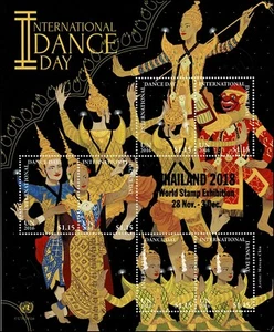 THAILAND 2018, Bangkok - International Dance Day (58) (MNH) - Picture 1 of 1