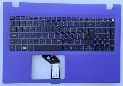 Tastiera Qwertz Slovenia Acer Aspire E5-573, E5-573G 6B.MW7N7.006 Topcase Viola - Immagine 1 di 3