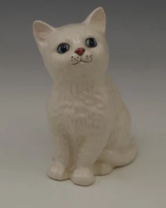 ROYAL DOULTON KNOCHEN CHINA PERSISCHE KATZENFIGUR - Bild 1 von 6