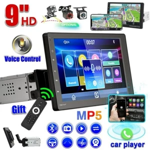 9" Autoradio Apple Carplay /Andriod Auto für GPS Navi Bluetooth + Rückfahrkamera - Bild 1 von 12