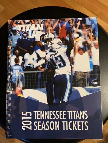 2015 Tennesse Titans NFL Full Ticket Stub Marcus Mariota Rookie- Pick One Cover