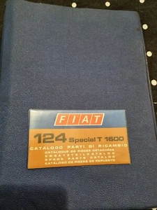 Fiat 124 Special T 1600, Catalogo Parti Di Ricambio 1972 - Foto 1 di 6