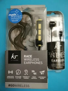 Kitsound Race Auriculares Intrauditivos Inalámbricos Bluetooth Deportivos + REGALO Auriculares con Cable - Imagen 1 de 9