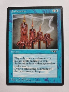 MTG Magic The Gathering Card Turn to Dust Instant Blue Alliances 1996 - Picture 1 of 2