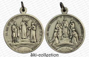 Religious Medal SS MM De La Lande-Jogues-Goupil S.J. 1930. CANADA. 32 Mm. - Picture 1 of 1