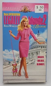 Legally Blonde 2-Red White & Blonde (VHS, 2003) - Picture 1 of 5
