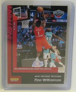 Zion Williamson RC 2019-20 Panini Instant NBA #134 Pelicans Rookie 2589 Made - Picture 1 of 2