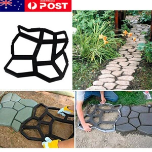 Driveway Paving Pavement Mold DIY Mould Concrete Step Stone Path Way Maker Mould - Picture 1 of 12