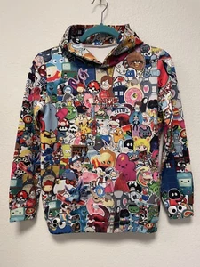 KIDS ANIMATION GRAPHIC COLORFUL SWEATSHIRT SIZE Medium - Picture 1 of 2