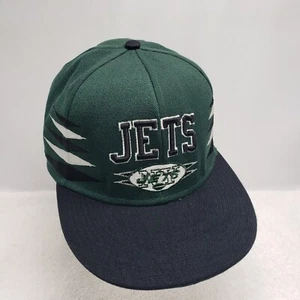 Vintage Collection New York Jets NFL Mitchell Ness Diamond Cut Snapback Hat Cap - Picture 1 of 7