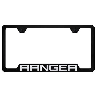 Ford Ranger Laser Etched Logo Cut-Out License Plate Frame - Image 1 of 3