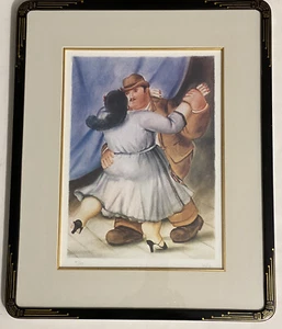 Fernando Botero: LES DANSEURS, Hand Signed, BlindStamp #35/150, 1985 VINTAGE - Picture 1 of 5