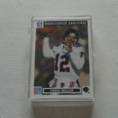 Juego de 50 cartas Quarterback Challenge Domino's Pizza/Mazo superior Fútbol NFL Foto 1 de 2