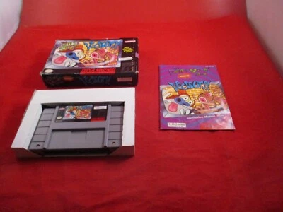 Ren & Stimpy Show: Veediots (Super Nintendo SNES, 1993) COMPLETE w/ Box manual - Image 1 of 4