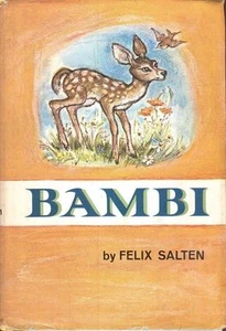 Bambi Felix Salten Deer Fawn Junior Deluxe Editions Book Hardcover Dust Jacket - Imagen 1 de 6