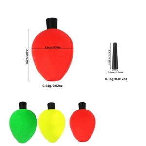 Flotteur en mousse pour truite de poisson flotteur bobber flotteurs en mousse ad - Photo 1/33