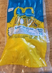 1992 Dino Dinosaurier Baby Sinclair McDonalds Spielzeug neu nicht die Mama Versand aus USA - Bild 1 von 3