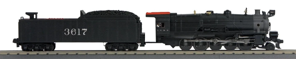 MTH RAILKING 30-1876-1 ILLINOIS CENTRAL 2-10-0 Decapod Steam Engine w/PROTO 3 - Image 1 of 1