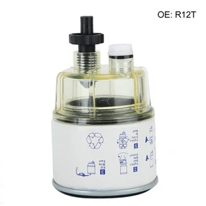 Fuel Water Separator Filter Universal R12T Boat Fuel Water Separator Filter ABS - Picture 1 of 9