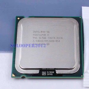 Intel Pentium D PD 945 3.4 GHz 4M 800MHz Dual-Core LGA775 Processor CPU - Picture 1 of 1