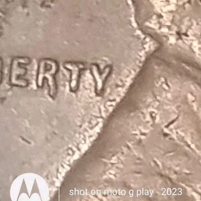 1954 D stretchedR,Wide Trust,Mint Error Coin, Lincoln Wheat Cent Penny,Free Ship - Image 1 of 4