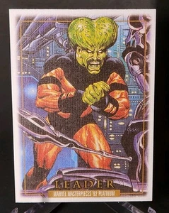 2024 Marvel Masterpieces '92 Platinum Leader Lienzo #42 - Imagen 1 de 2